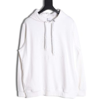 Burberry Towel Embroidered War Horse Hooded Sweatshirt