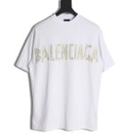 Balenciaga 24SS Masking Tape Short Sleeve T-Shirt