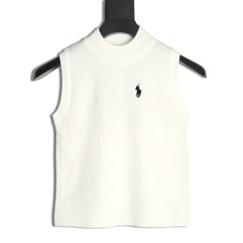 Ralph Lauren Women's Embroidered Logo Knit Vest