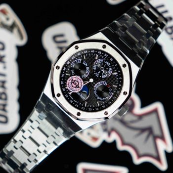 Audemars Piguet - Royal Oak Perpetual Cal 26574 SS/SS Blk APSF A5134