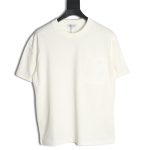 Loewe Pocket Logo Embroidered Short Sleeve T-Shirt TSK2