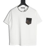 Louis Vuitton Embroidered Logo Short Sleeve T-Shirt