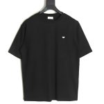 Dior bee embroidered logo short sleeve T-shirt TSK1