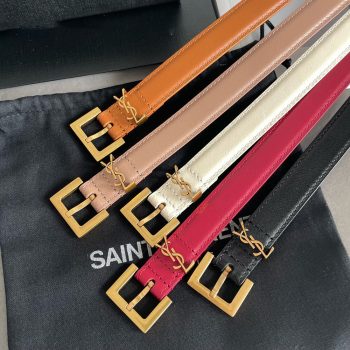Saint Laurent Cassandre thin belts 554465 20mm