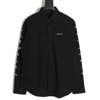 Balenciaga limited slogan logo shirt TSK1
