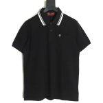 Gucci Pocket Double G embroidered short-sleeved polo shirt TSK1
