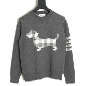 Thom Browne Limited Edition Puppy Crew Neck Sweater TSK1