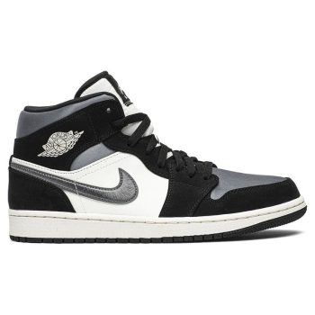 AIR JORDAN 1 MID SE 'SATIN SMOKE GREY'