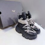 Dr. Martens x Rick Owens 1460 DMXL Megalace Boot 'Black'