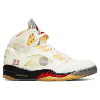 OFF-WHITE X AIR JORDAN 5 RETRO SP 'SAIL'