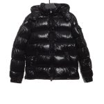 moncler solid color arm pocket down jacket