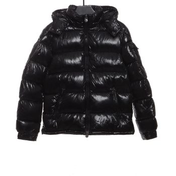 moncler solid color arm pocket down jacket