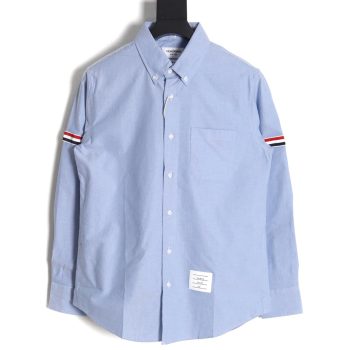 Thom Browne Double Sleeve Logo Shirt TSK1
