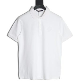 Louis Vuitton embroidered signature short-sleeved polo shirt