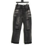 Celine Bull King Destroyed Jeans