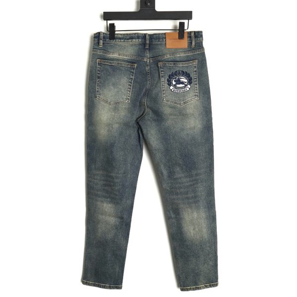 Burberry wheat ear war horse jeans