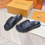 Louis Vuitton Mule Miami Slides 'Black'