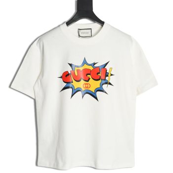 Gucci Bubble Lettering Short Sleeve T-Shirt
