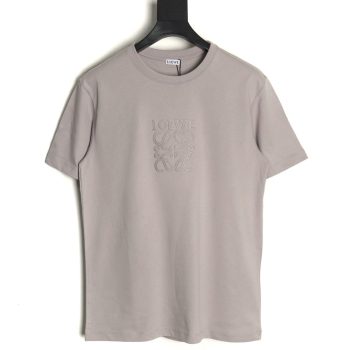 Loewe chest large embroidery short sleeve T-shirt TSK1