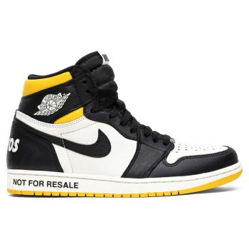 AIR JORDAN 1 RETRO HIGH OG NRG NOT FOR RESALE YELLOW