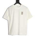 Burberry chest plaid B letter short sleeves