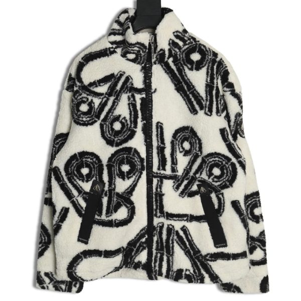 Moose Knuckles lambswool zip-up jacket