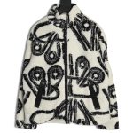 Moose Knuckles lambswool zip-up jacket