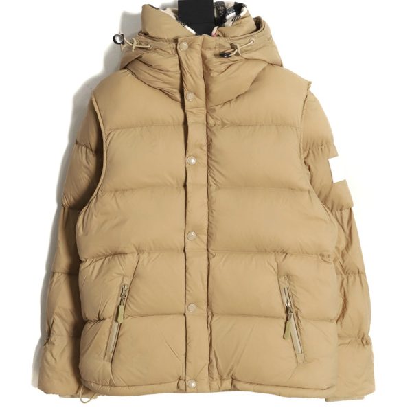 Burberry 21Fw detachable sleeve down jacket