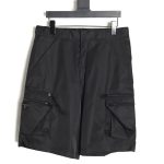 Prada 24SS triangle logo multifunctional cargo shorts