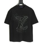 Louis Vuitton small airplane printed letter logo short sleeves TSK1