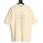 Balenciaga Sheet Music Short Sleeve T-shirt