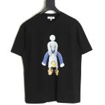 Loewe Wooden Man Printed Embroidered Short Sleeve