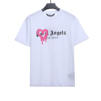 Palm Angels Love Palm Angelsint Print Short Sleeve TSK2