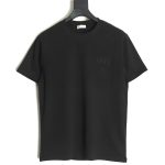 Dior chest embroidered lettering short sleeve T-shirt TSK1