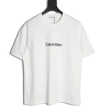 Calvin Klein logo silicone print short sleeves