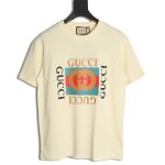 Gucci classic square logo print short sleeves