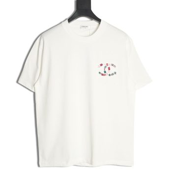 Chanel woven embroidered short sleeves