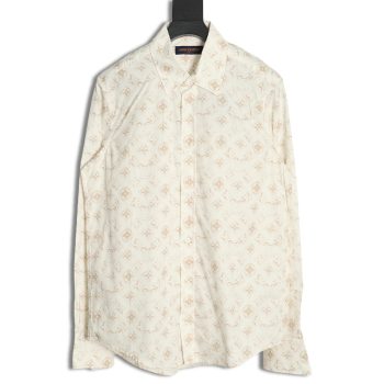 Louis Vuitton Gold Print Shirt S-XL