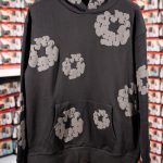Denim Tears Cotton Wreath Hoodie Black