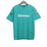 Balenciaga distressed short sleeves