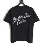 Dior 24SS back printed short sleeves TSK1