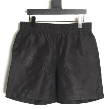 Louis Vuitton dark pattern all over print nylon beach shorts TSK1