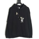 LOEWE x Suna Fujita embroidered hooded sweatshirt
