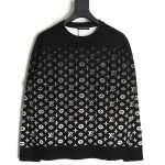 Louis Vuitton all over printed old flower starry sky gradient knitted sweater TSK1