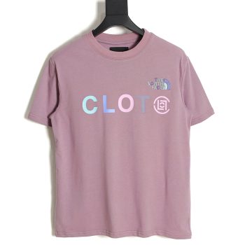 THE NORTH FACE x CLOT Guanxi same letter print short sleeve TSK2