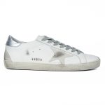 Golden Goose Super-Star White Silver