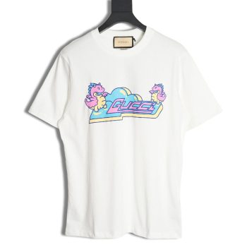 Gucci puff puff print short sleeves