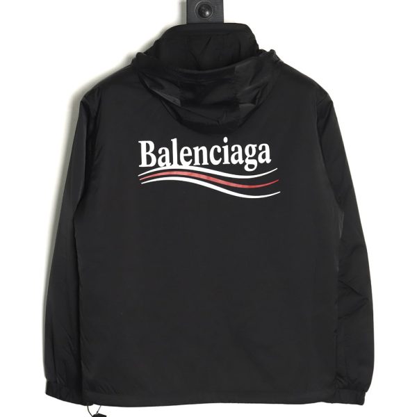 Balenciaga classic cola thin cotton hooded jacket