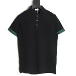 Burberry Warhorse cuff print short sleeve polo shirt TSK1