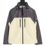 Moncler top-bottom patchwork lightweight jacket